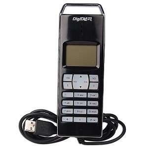  VoIP USB Phone with LCD Display (Black) Electronics