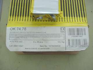 ESAB Welding Rod Electrodes E9018 Lot of 180 NEW  
