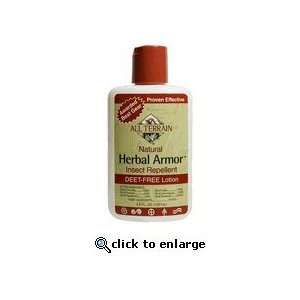 All Terrain Herbal Armor DEET Free Natural Insect Repellent Lotion   4 