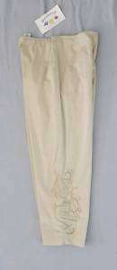 Weekend Clothes Line Tan Capris Small NWT  