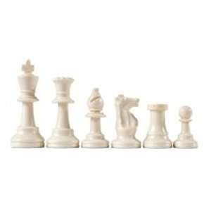  17 Staunton White Chess Pieces for Chess Set Toys & Games