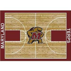  Maryland Terrapins College Basketball 3X5 Rug From Miliken 