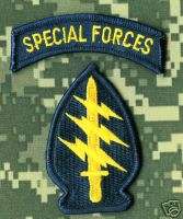 OIF OEF CTU ODA 5TH SPECIAL FORCES ABN DRESS BLUE W/TAB  