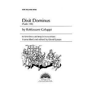  Dixit Dominus Musical Instruments