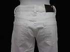 NWT BCBG MAX AZRIA White Denim Wide Leg Jeans Sz 25  