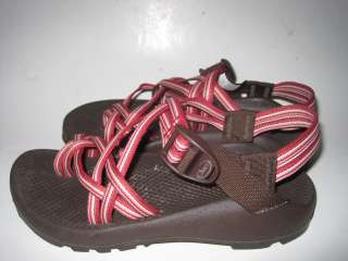 Chaco ZX/2 Vibram Unaweep sandals Womens 6 multi red  