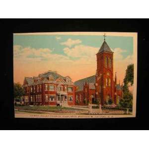  Sacred Heart Church, Laconia, NH 1920s Postcard not 