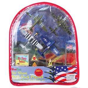 Warbirds Back Pack Playset 