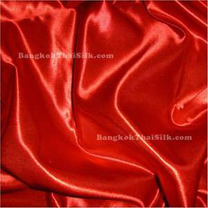 RED SATIN FABRIC DRESS DRAPE TABLE CLOTH CHAIR COVER45  