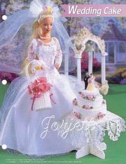 Wedding Cake, pc patterns fit Barbie fashion dolls  