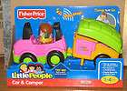 Fisher Price Little People POP UP CAMPER CAR Sarah Lynns Camping 