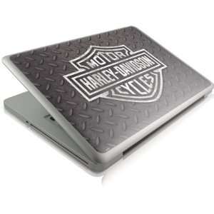   White H D Logo on Diamond Plate skin for Apple Macbook Pro 13 (2011