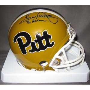  Signed Tony Dorsett Mini Helmet   Pittsburgh Panthers 