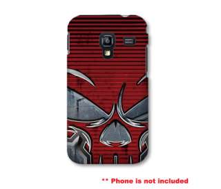 Red Skull Case for Samsung Galaxy Ace Plus S7500 Cover  