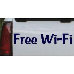 Free Wi Fi Business Advertising Other Car Window Wall Laptop Decal 