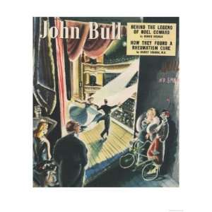  John Bull, Music Hall Magazine, UK, 1949 Premium Poster 