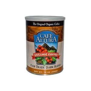  Cafe Altura, Organic Coffee, Fair Trade Dark Blend, 12 oz 