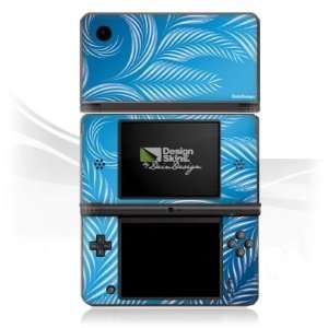  Design Skins for Nintendo DSi XL   Blue Leaves Design 
