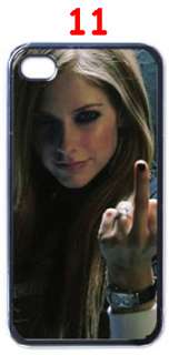 Avril Lavigne Apple iPhone 4 Case (Black Edge)  
