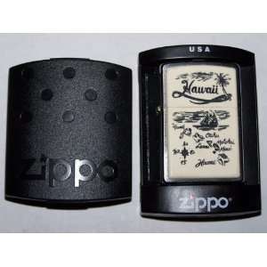  Zippo 20414 Emblem Hawaii Island Map Lighter Everything 