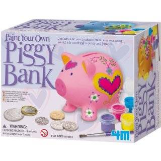 Toysmith 4M Paint a Pig Bank #3575 by 4M
