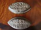 asbestos sad iron  