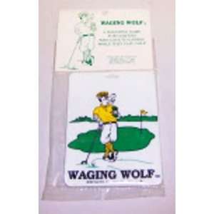  Waging Wolf Golf Gambling Game on Course Sports 