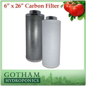 26 INCH ACTIVATED CARBON CHARCOAL AIR FILTER ODOR CONTROL 