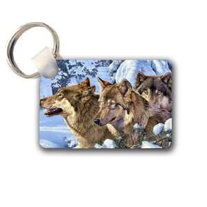  Wolf pack Keychain Key Chain Great Unique Gift Idea 