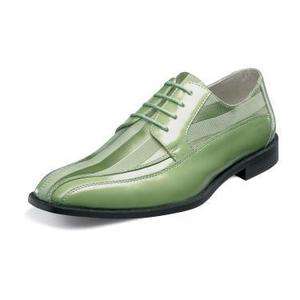 Stacy Adams Mens Royalty Mint Green Lace up Dress Shoe 24669  