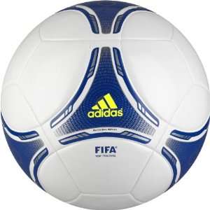 Adidas Fifa 2012 Top Training Nfhs (Tsbe) Ball (White, Cobalt Blue 