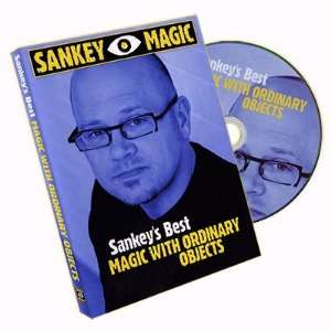  Magic DVD Sankeys Best Magic w/Ordinary Objects by Jay 