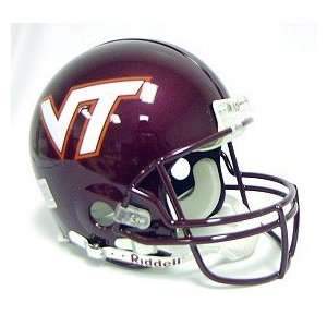  Virginia Tech Hokies VT NCAA Riddell Full Size Authentic 