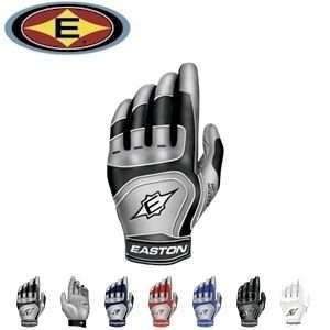  Easton VRS PRO III Batting Gloves   Grey/Red   S Sports 