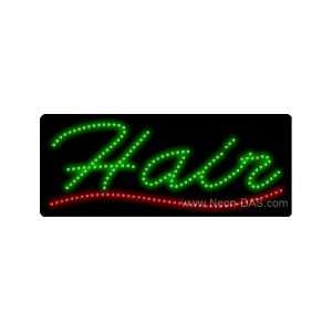  Hair Outdoor LED Sign 13 x 32
