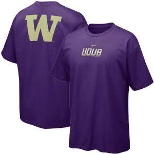  Nike Washington Huskies Purple School Pride T shirt 