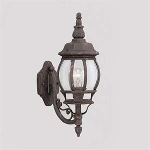  Designers Fountain 2402 BK Height Riviera Outdoor Sconce 