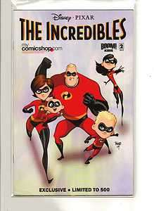 THE INCREDIBLES FAMILY MATTERS #2 OF 4 2009 VF 8.0 DISNEY PIXAR  