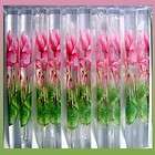 Lily Flower Chinese Clear Acrylic Chopsticks Kuaizi Set