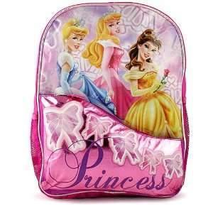   Princess Backpack [Cinderella, Belle (with rose), and Sleeping Beauty