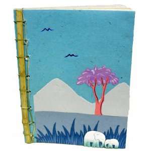  Mr. Ellie Pooh Bamboo Spine Elephant Dung Paper Book 