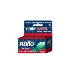  Nullo Internal Deodorant Tablets Controls Body Odors 