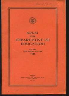   of Manitoba Report of the Department of Education for the Ye 984569