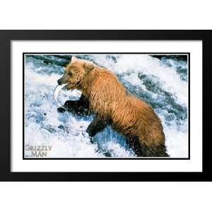 Grizzly Man 32x45 Framed and Double Matted Movie Poster   Style A 