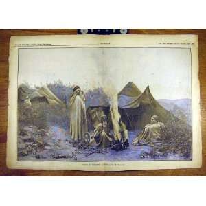   1885 Lazerges Nomad Family Famile Nomade French Print