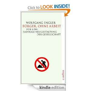   (German Edition) Wolfgang Engler  Kindle Store