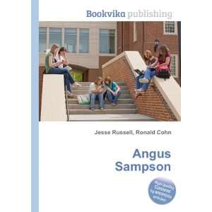  Angus Sampson Ronald Cohn Jesse Russell Books