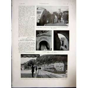   Lebrun Railway Tunnel Percee Voges Cmoet Finsler 1937