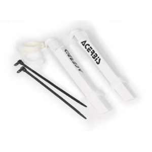  Acerbis Fork Covers   White 2113760002 Automotive