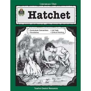  7 Pack TEACHER CREATED RESOURCES LIT UNIT HATCHET 